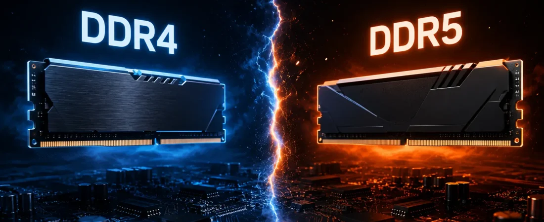 DDR4 vs DDR5 en 2026: ¿Cuál Elegir para tu PC Gaming?